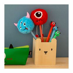 Olovka grafitna Miquelrius pom pom Little monster plava MR11279