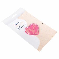 Bedž_Patch Belmil Pastel Heart 337/A 337/A