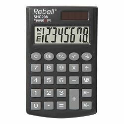 Kalkulator komercijalni Rebell SHC208 black