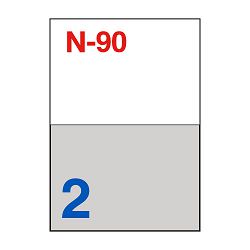 Etikete za laserske i ink-jet pisače Nano, N-90, 210x148 mm, 100/1