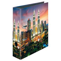Registrator samostojeći A4, 8 cm, maX file, Petronas Towers