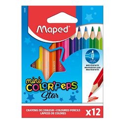 Bojice drvene Maped Color'Peps 12/1 mini MAP832500