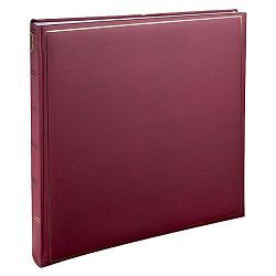 Album za slike Henzo 350 x 350 mm, 70 bijelih stranica, za 420 slika dimenzija 100 x 150 mm, Champagne, bordo