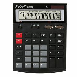 Kalkulator komercijalni Rebell CC612 black