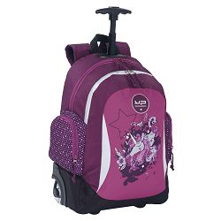 Torba školska Bodypack na kotačima Jednorog roza MML12691