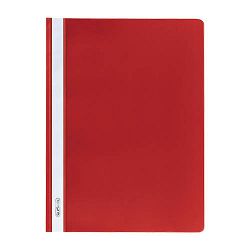 Fascikl s euro mehanizmom PP A4, Easy orga to go, Herlitz, crveni