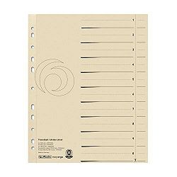 Pregrada kartonska A4, 10/1, Herlitz