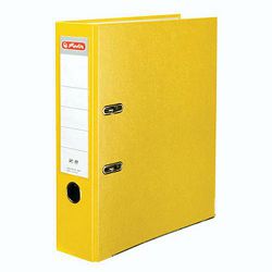Registrator samostojeći A4, 8 cm, maX.file protect, Herlitz, žuti