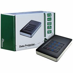 Drive Cabinet INTER-TECH Argus Data protector GD25LK01 2,5", SATA III, USB3.0, Black