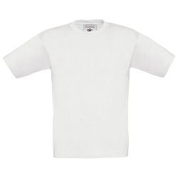 Majica kratki rukavi B&C Exact Kids 150 bijela 5/6