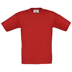 Majica kratki rukavi B&C Exact Kids 150 crvena 7/8