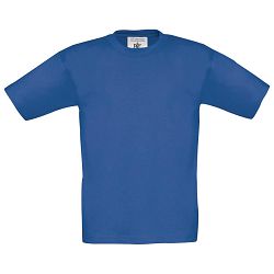 Majica kratki rukavi B&C Exact Kids 150 zagrebačko plava 3/4