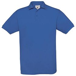 Majica kratki rukavi B&C Safran Polo 180g zagrebačko plava S