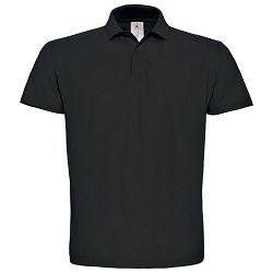 Majica kratki rukavi polo B&C ID.001 180g crna 3XL 