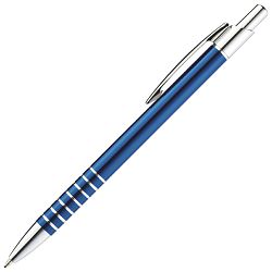 Olovka kemijska metalna slim Itabela plava