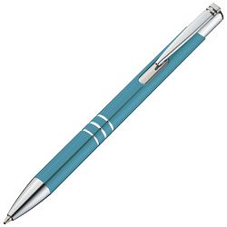 Olovka kemijska metalna Ascot svijetlo plava