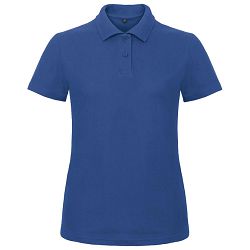 Majica kratki rukavi polo B&C ID.001/women 180g zagrebačko plava XS
