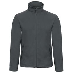 Jakna zip-flis B&C ID.501 280g tamno siva 3XL