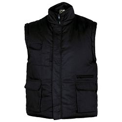 Prsluk muški zip Almanzor crni 2XL