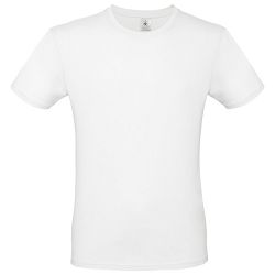 Majica kratki rukavi B&C #E150 bijela S