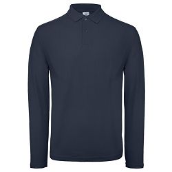 Majica dugi rukavi polo B&C ID.001 LSL 180g tamno plava 3XL 