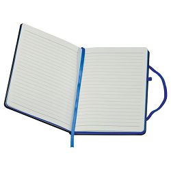 Notes A5 crte 80L šamoa s gumicom Cuxhaven crno/tamnoplavi
