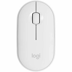 LOGITECH M350S Pebble 2 Bluetooth Mouse - TONAL WHITE - DONGLELESS