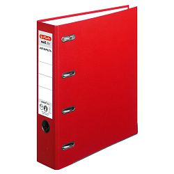 Registrator samostojeći A4, 7 cm, 2 mehanizma, maX.file protect, Herlitz, crveni