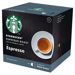 Starbucks Espresso Roast by Nescafé Dolce Gusto kava, 12 kapsula, 66 g