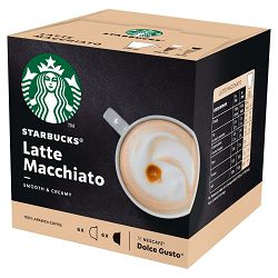 Starbucks Latte Macchiato by Nescafé Dolce Gusto kava, 12 kapsula/6 napitaka, 129 g