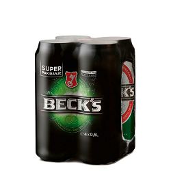 Beck's svijetlo pivo 4-pack 4x0.5l