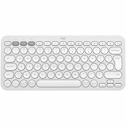 LOGITECH K380S Multi-Device Bluetooth Keyboard - TONAL WHITE - US INTL