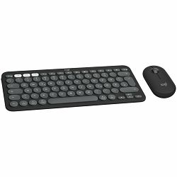 LOGITECH Pebble 2 for MAC Bluetooth Keyboard Combo - TONAL GRAPHITE - US INTL