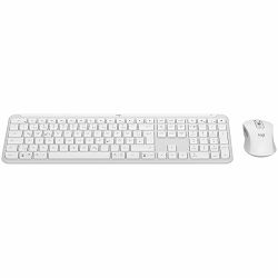 LOGITECH Signature Slim Combo MK950 - OFF WHITE - US INTL - 2.4GHZ/BT - INTNL-973