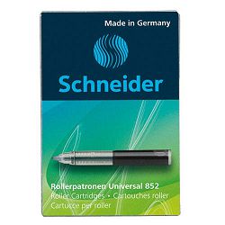 Tinta za nalivpero u patroni Schneider 852 za roler breeze base ball ID duo 5/1 crne S185201