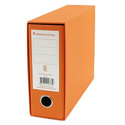 Registrator s kutijom A5, 8 cm, Nano, narančasti