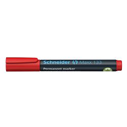 Flomaster Schneider, permanent marker, Maxx 133, 1-4 mm, crveni