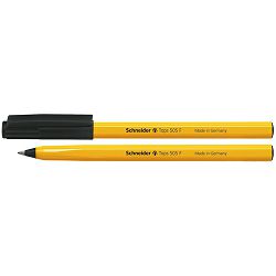 Kemijska olovka Schneider, Tops 505 F, žuta / crna