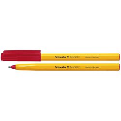Kemijska olovka Schneider, Tops 505 F, žuta / crvena