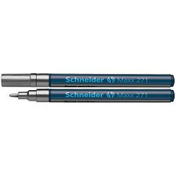 Flomaster Schneider, Paint marker Maxx 271, 1-2 mm, srebrni