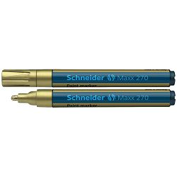 Flomaster Schneider, Paint marker Maxx 270, 1-3 mm, zlatni