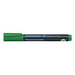 Flomaster Schneider, permanent marker, Maxx 133, 1-4 mm, zeleni