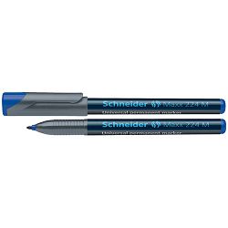 Flomaster Schneider, permanent marker, OHP Maxx 224 M, 1 mm, plavi