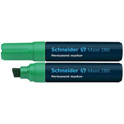 Flomaster Schneider, permanent marker, Maxx 280, 4-12 mm, zeleni
