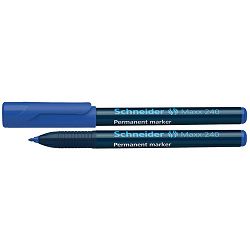 Flomaster Schneider, permanent marker, Maxx 240, 1-2 mm, plavi
