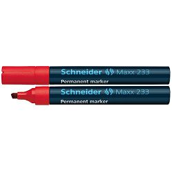 Flomaster Schneider, permanent marker, Maxx 233, 1-5mm, crveni