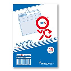 Kuverte 176x250 mm B5-N strip, natron, 25/1