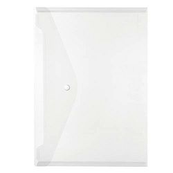 Kuverta s dugmetom PP A4, Herlitz, prozirna