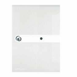 Kuverta s dugmetom PP A5, Easy orga to go, Herlitz, prozirna