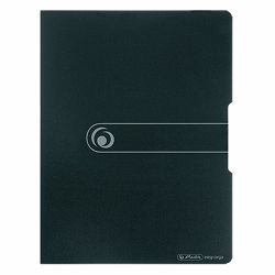 Mapa s varenim uložnim fasciklima A3/20, Easy orga to go, Herlitz, crna